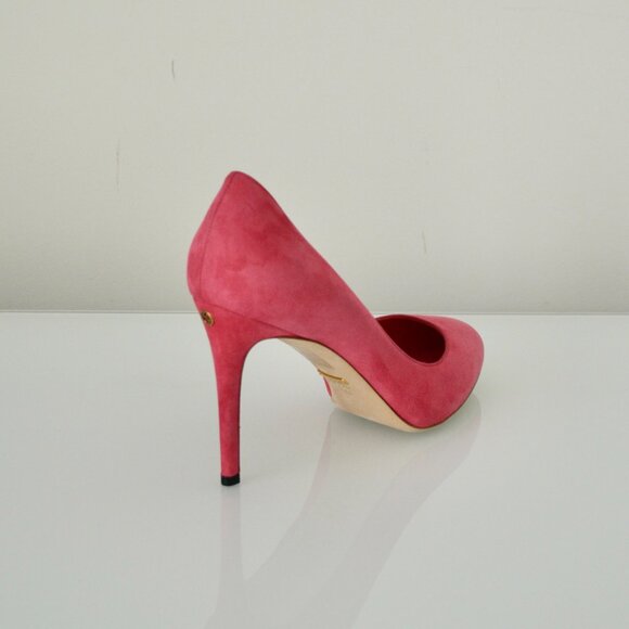 NIB GUCCI SUEDE LEATHER PUMPS - Picture 4 of 9